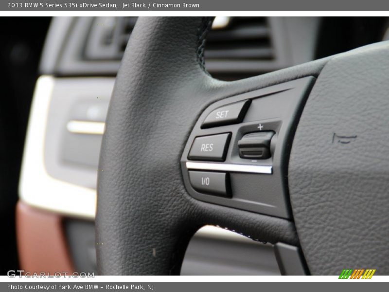 Jet Black / Cinnamon Brown 2013 BMW 5 Series 535i xDrive Sedan