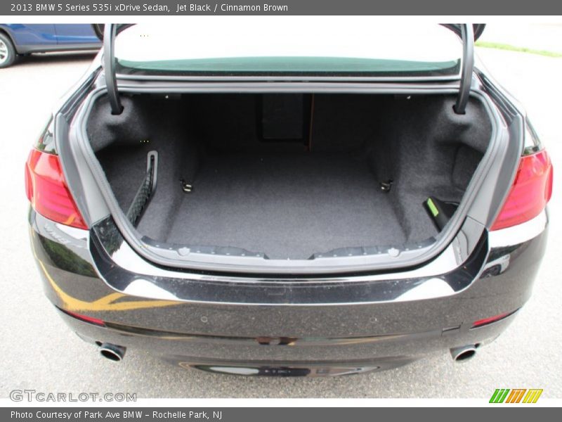 Jet Black / Cinnamon Brown 2013 BMW 5 Series 535i xDrive Sedan