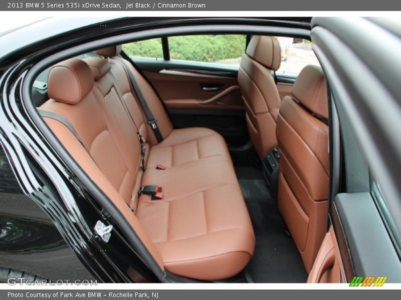 Jet Black / Cinnamon Brown 2013 BMW 5 Series 535i xDrive Sedan