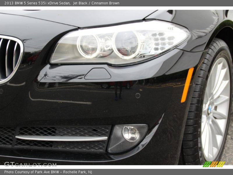 Jet Black / Cinnamon Brown 2013 BMW 5 Series 535i xDrive Sedan