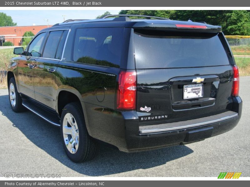 Black / Jet Black 2015 Chevrolet Suburban LTZ 4WD