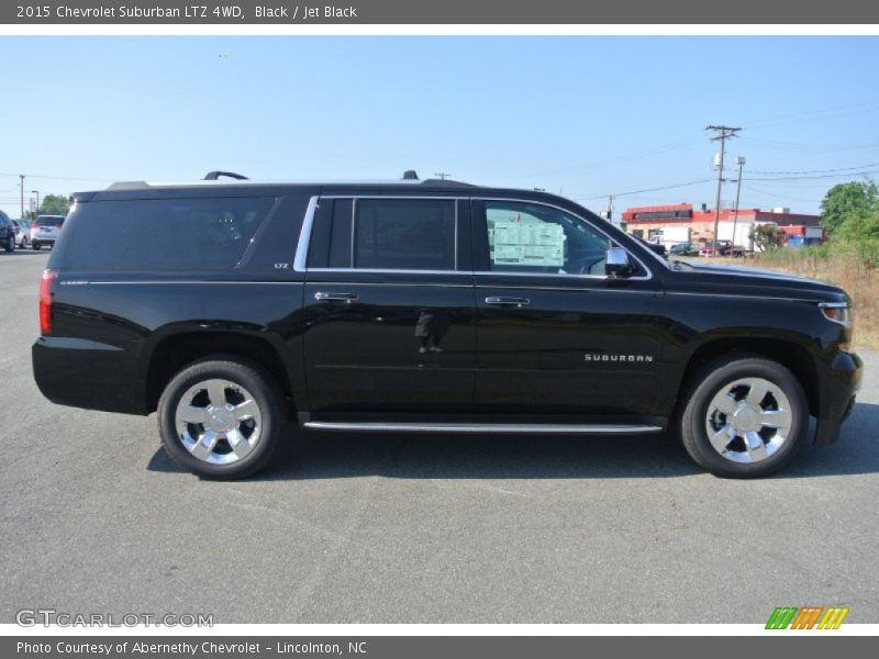 Black / Jet Black 2015 Chevrolet Suburban LTZ 4WD