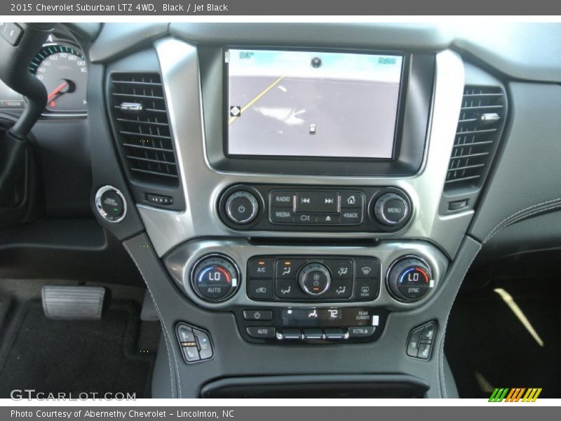 Black / Jet Black 2015 Chevrolet Suburban LTZ 4WD