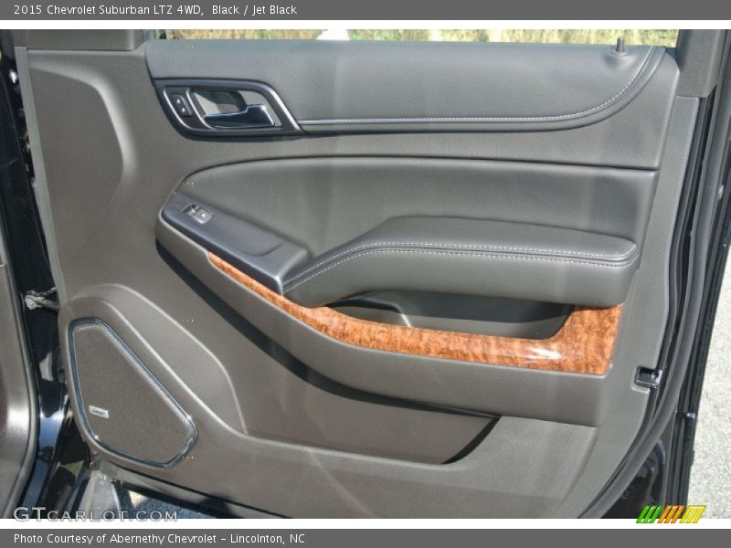 Black / Jet Black 2015 Chevrolet Suburban LTZ 4WD