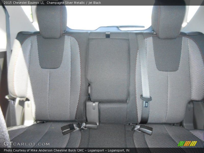 Champagne Silver Metallic / Jet Black 2015 Chevrolet Equinox LS