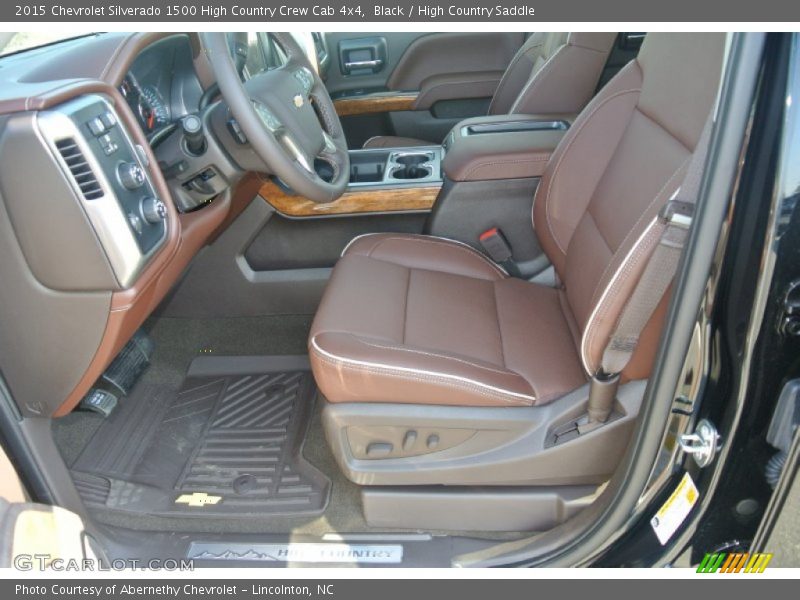 Black / High Country Saddle 2015 Chevrolet Silverado 1500 High Country Crew Cab 4x4