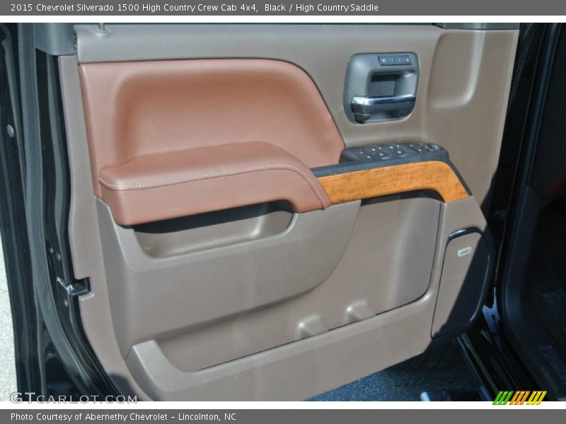 Black / High Country Saddle 2015 Chevrolet Silverado 1500 High Country Crew Cab 4x4