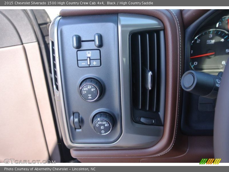 Black / High Country Saddle 2015 Chevrolet Silverado 1500 High Country Crew Cab 4x4