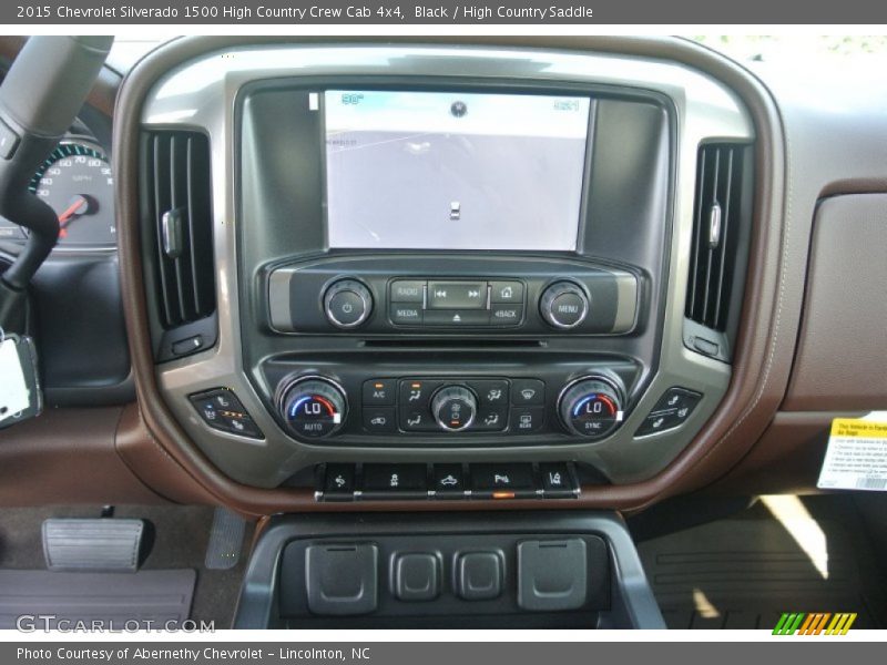 Black / High Country Saddle 2015 Chevrolet Silverado 1500 High Country Crew Cab 4x4