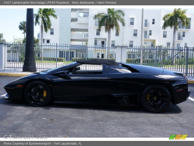  2007 Murcielago LP640 Roadster Nero Aldebaran