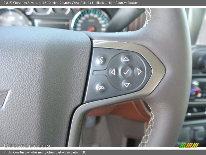 Black / High Country Saddle 2015 Chevrolet Silverado 1500 High Country Crew Cab 4x4
