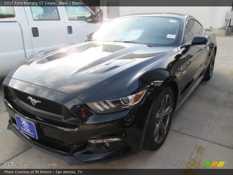 Black / Ebony 2015 Ford Mustang GT Coupe