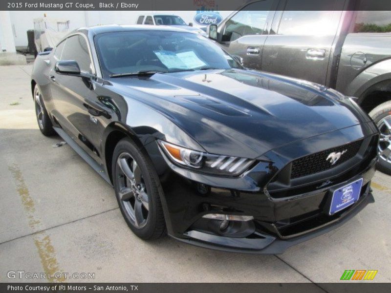 Black / Ebony 2015 Ford Mustang GT Coupe