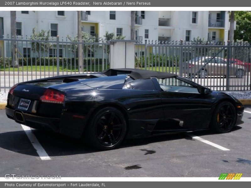 Nero Aldebaran / Nero Perseus 2007 Lamborghini Murcielago LP640 Roadster