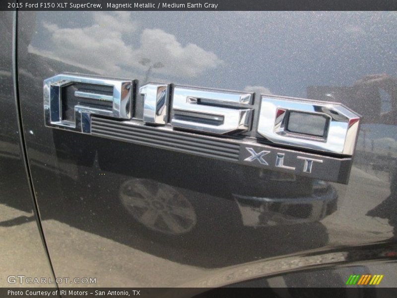 Magnetic Metallic / Medium Earth Gray 2015 Ford F150 XLT SuperCrew