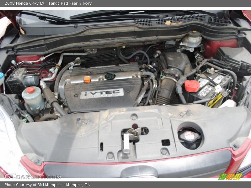 Tango Red Pearl / Ivory 2008 Honda CR-V LX