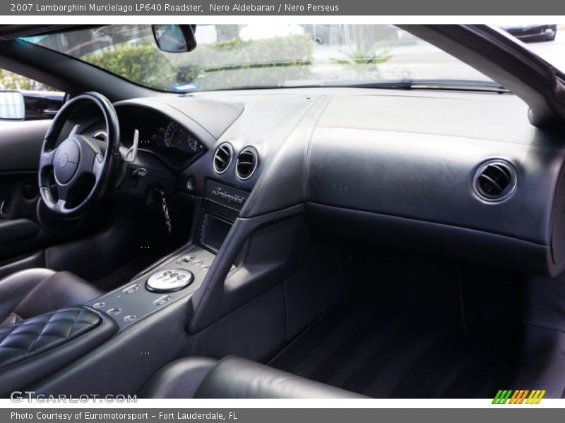 Dashboard of 2007 Murcielago LP640 Roadster