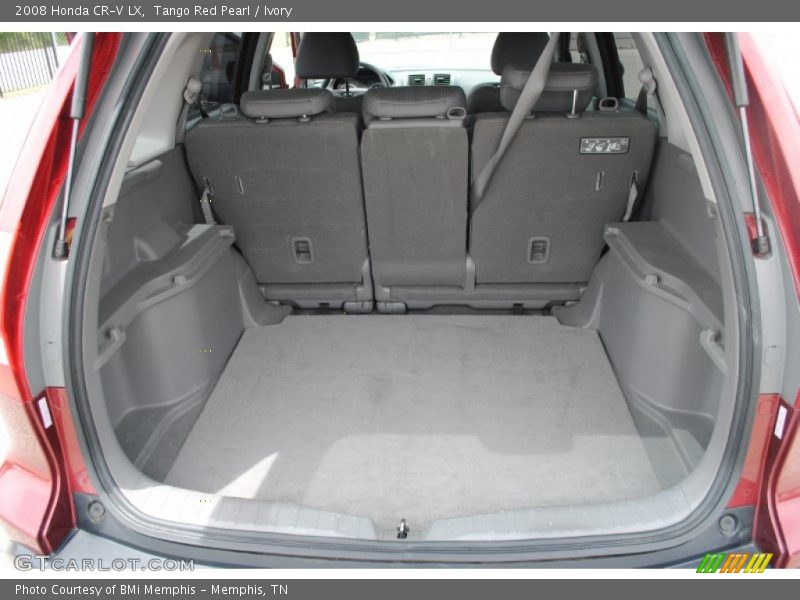 Tango Red Pearl / Ivory 2008 Honda CR-V LX