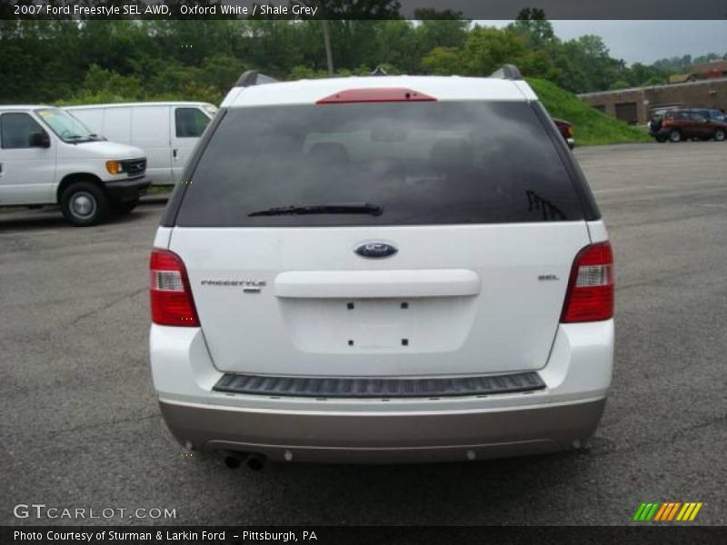 Oxford White / Shale Grey 2007 Ford Freestyle SEL AWD