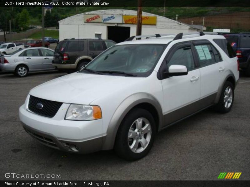 Oxford White / Shale Grey 2007 Ford Freestyle SEL AWD