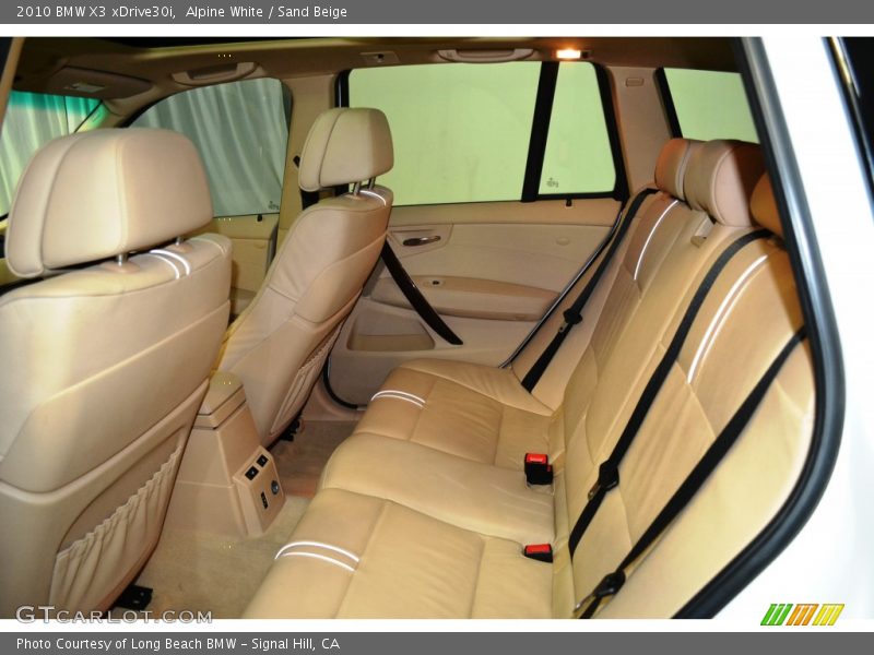 Alpine White / Sand Beige 2010 BMW X3 xDrive30i