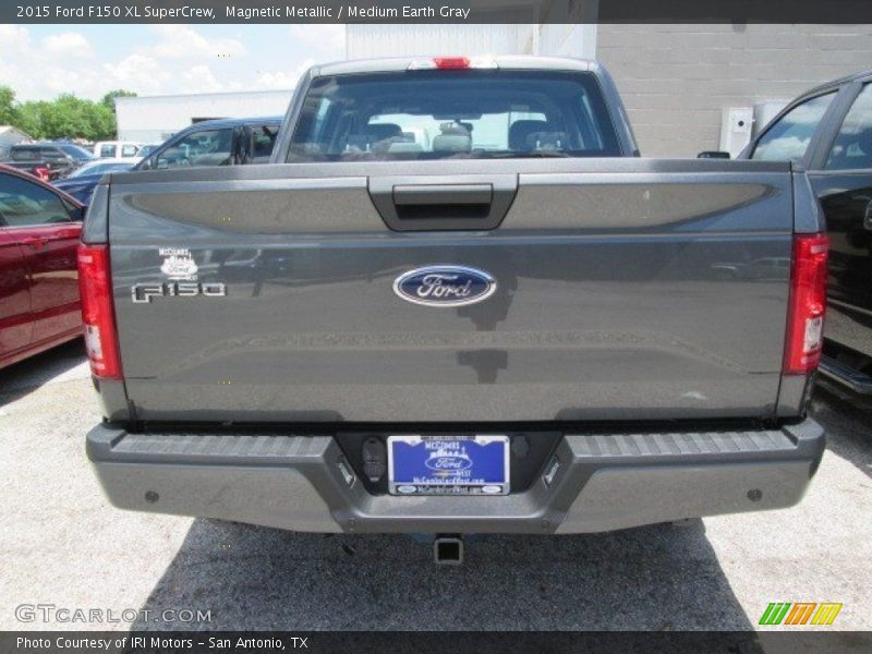 Magnetic Metallic / Medium Earth Gray 2015 Ford F150 XL SuperCrew
