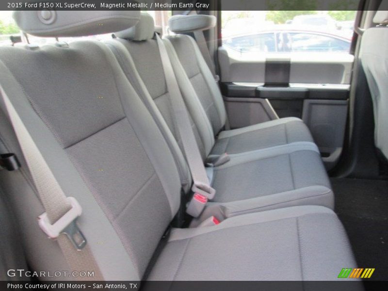 Magnetic Metallic / Medium Earth Gray 2015 Ford F150 XL SuperCrew