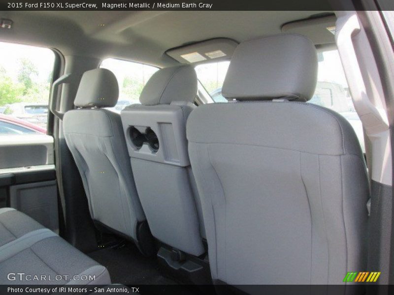 Magnetic Metallic / Medium Earth Gray 2015 Ford F150 XL SuperCrew
