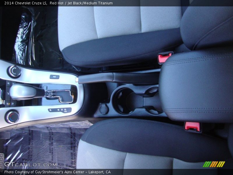 Red Hot / Jet Black/Medium Titanium 2014 Chevrolet Cruze LS