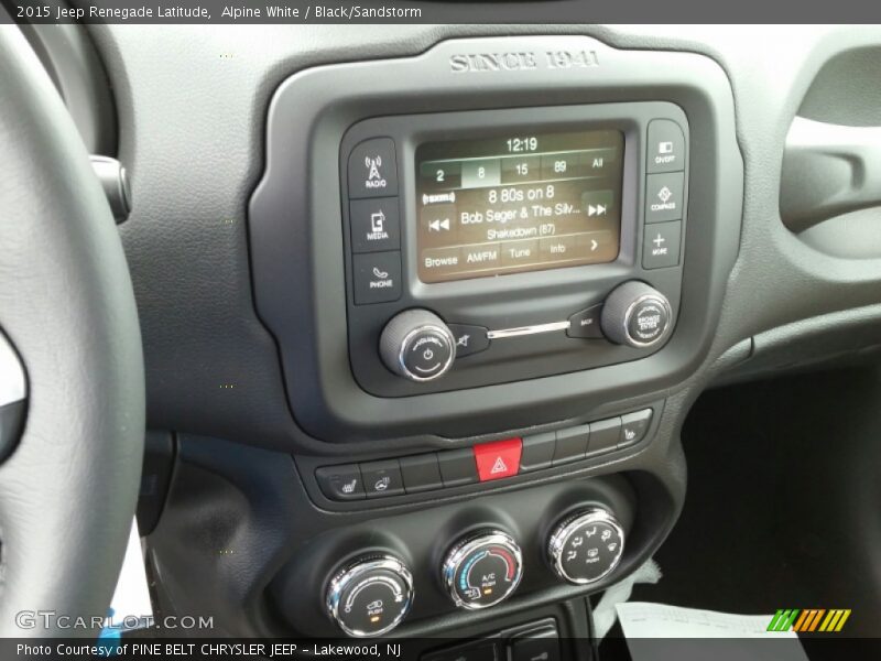 Controls of 2015 Renegade Latitude