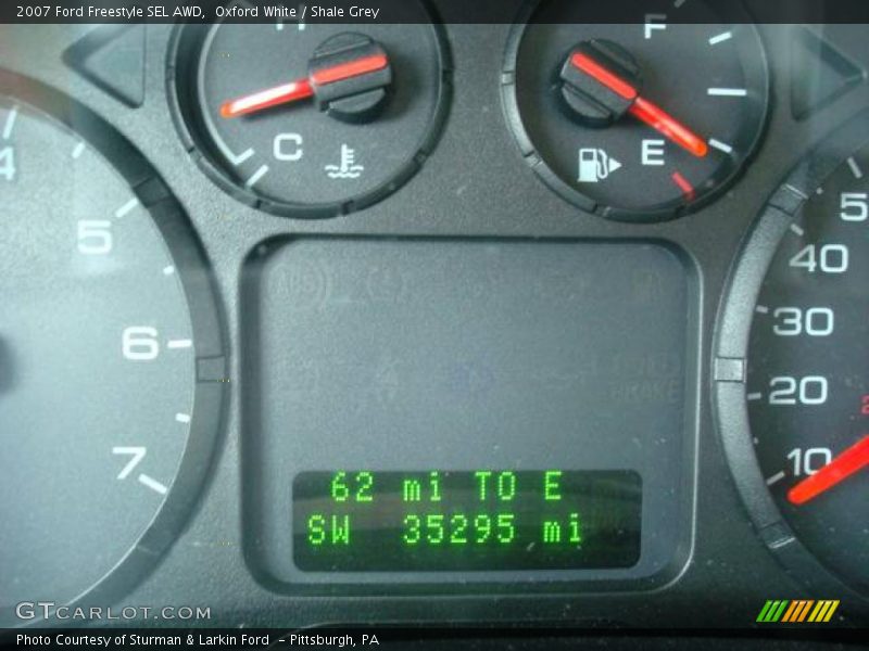 Oxford White / Shale Grey 2007 Ford Freestyle SEL AWD