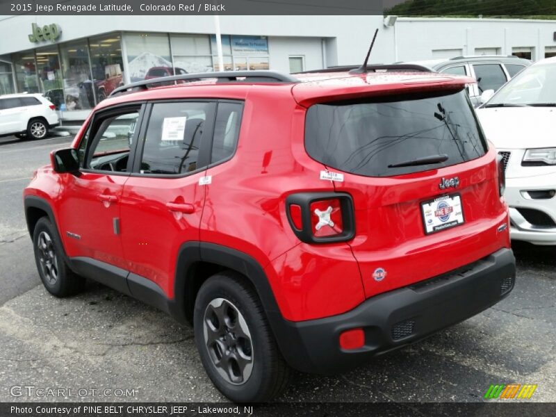 Colorado Red / Black 2015 Jeep Renegade Latitude