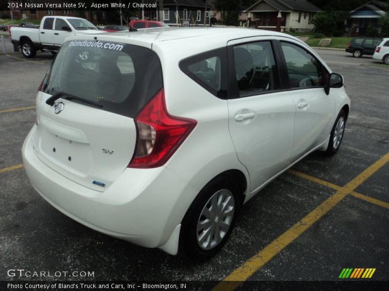Aspen White / Charcoal 2014 Nissan Versa Note SV