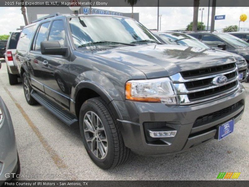 Magnetic Metallic / Ebony 2015 Ford Expedition EL XLT