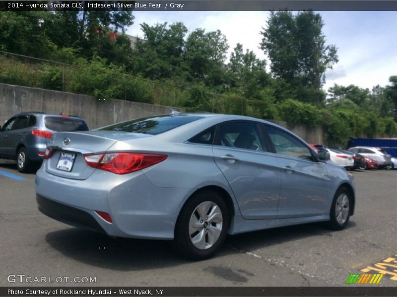 Iridescent Silver Blue Pearl / Gray 2014 Hyundai Sonata GLS