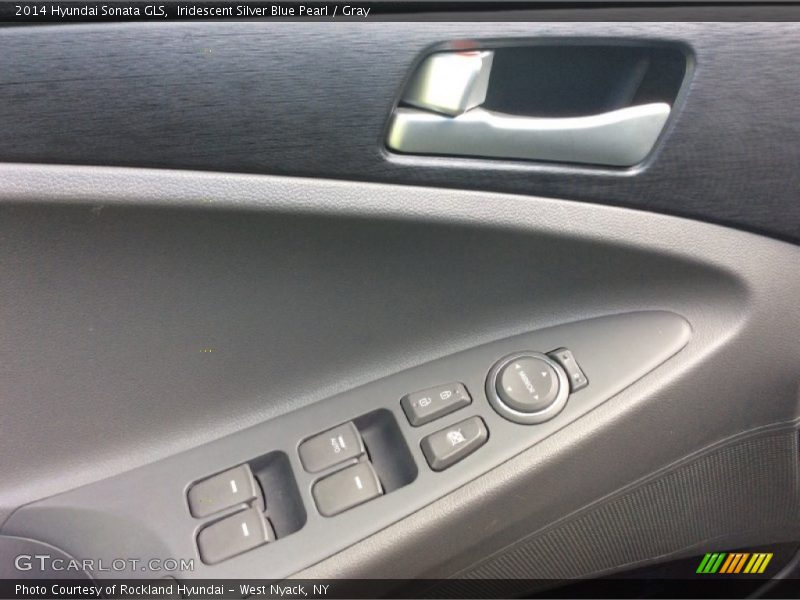 Iridescent Silver Blue Pearl / Gray 2014 Hyundai Sonata GLS