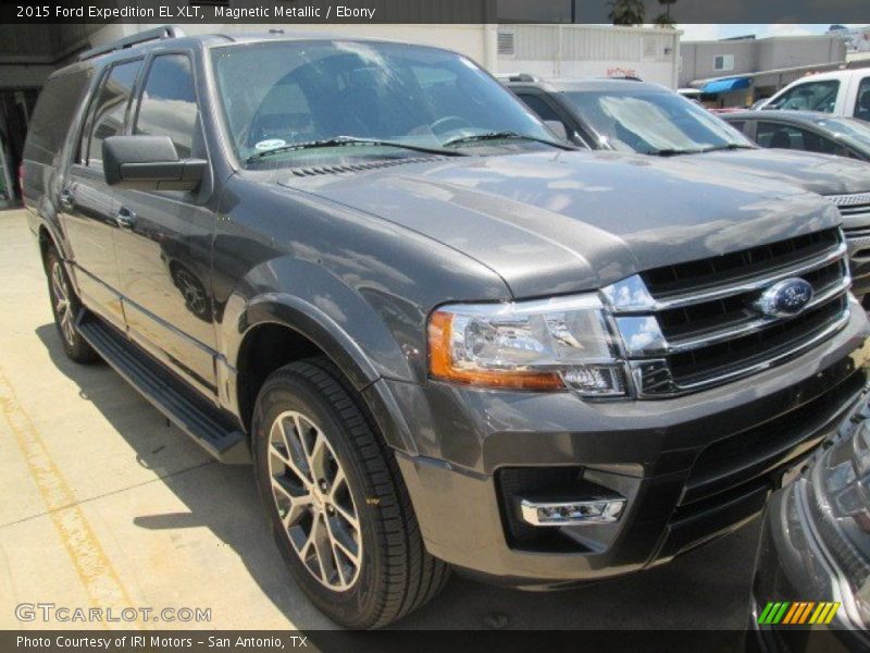 Magnetic Metallic / Ebony 2015 Ford Expedition EL XLT