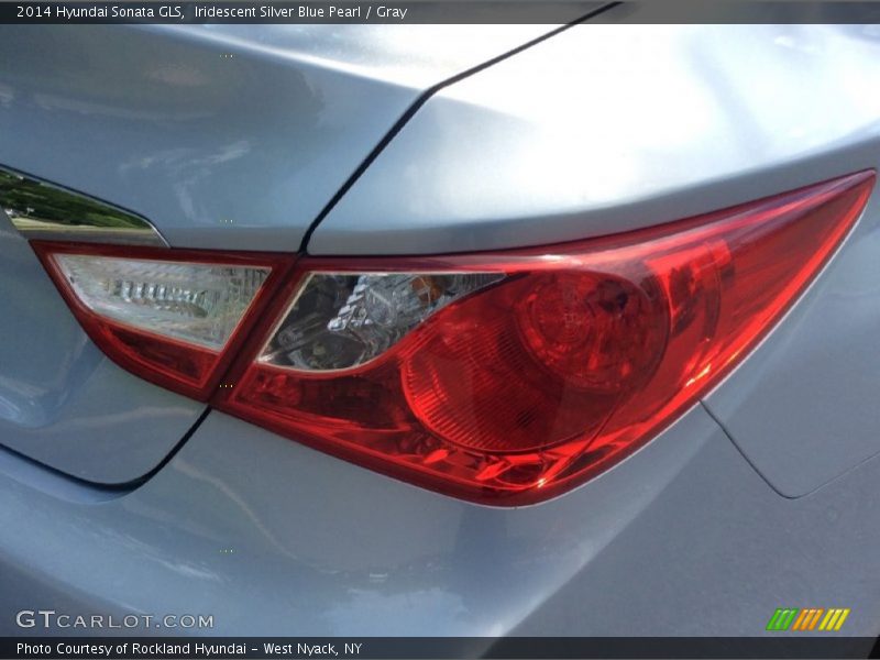 Iridescent Silver Blue Pearl / Gray 2014 Hyundai Sonata GLS