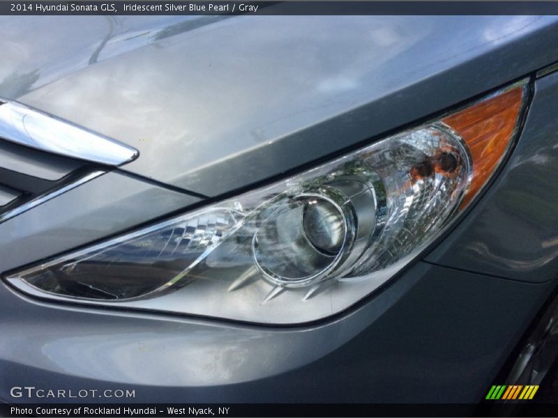 Iridescent Silver Blue Pearl / Gray 2014 Hyundai Sonata GLS