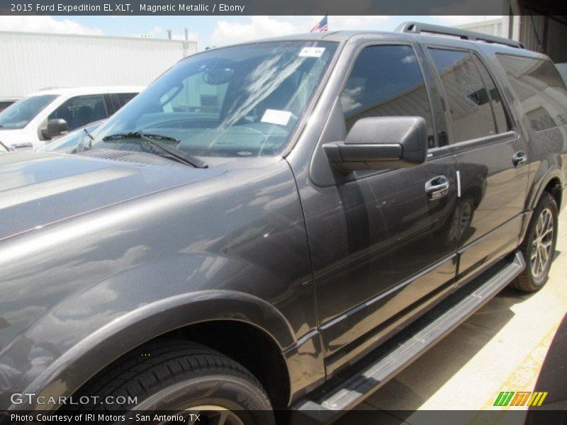 Magnetic Metallic / Ebony 2015 Ford Expedition EL XLT
