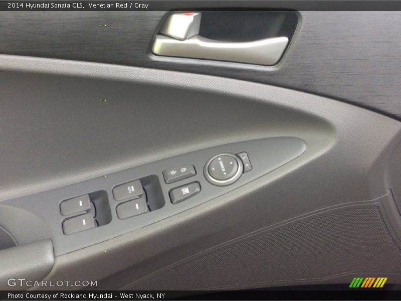 Venetian Red / Gray 2014 Hyundai Sonata GLS