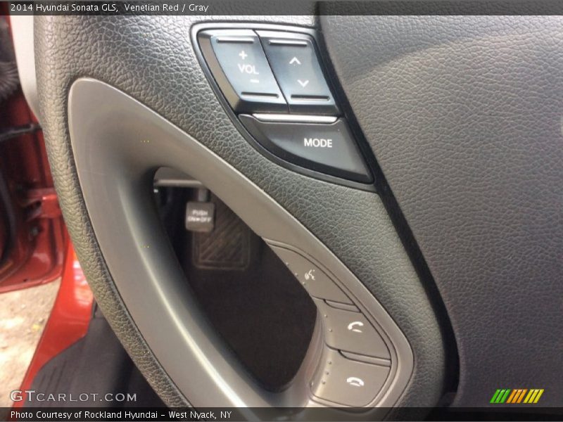 Venetian Red / Gray 2014 Hyundai Sonata GLS