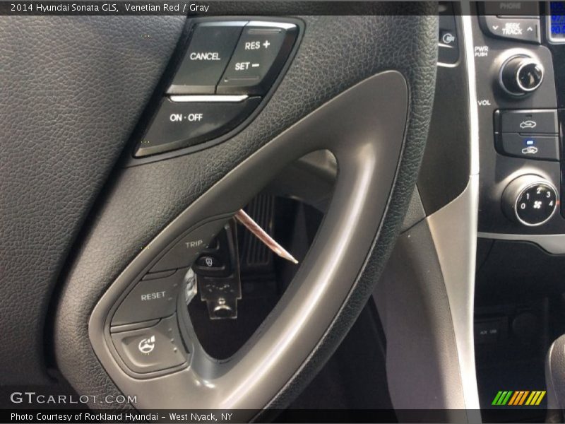 Venetian Red / Gray 2014 Hyundai Sonata GLS