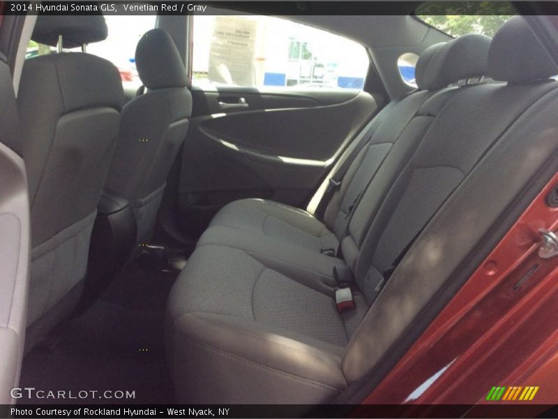 Venetian Red / Gray 2014 Hyundai Sonata GLS