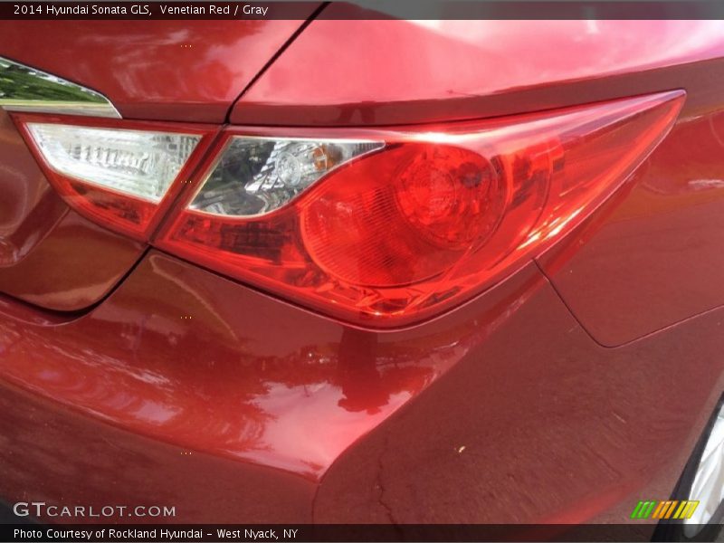 Venetian Red / Gray 2014 Hyundai Sonata GLS