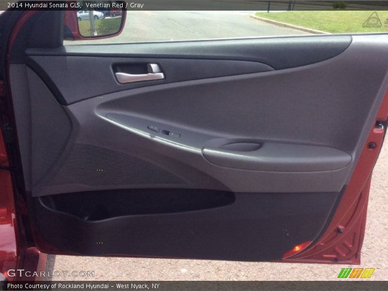 Venetian Red / Gray 2014 Hyundai Sonata GLS