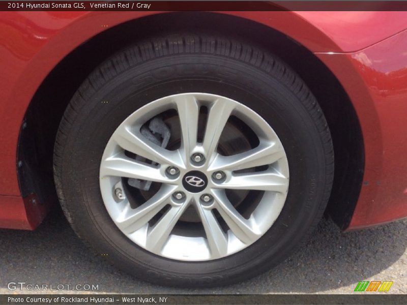 Venetian Red / Gray 2014 Hyundai Sonata GLS