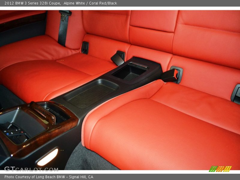 Alpine White / Coral Red/Black 2012 BMW 3 Series 328i Coupe