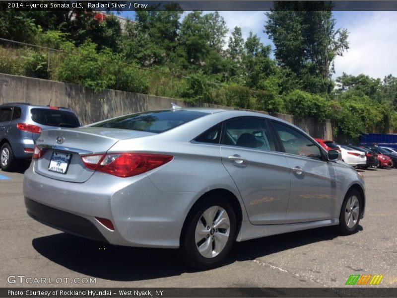 Radiant Silver / Gray 2014 Hyundai Sonata GLS
