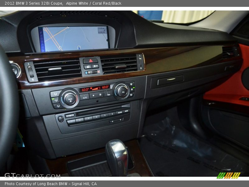 Alpine White / Coral Red/Black 2012 BMW 3 Series 328i Coupe